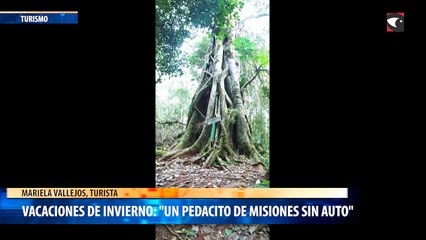 Vacaciones de invierno un pedacito de misiones sin auto