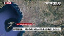 Marseille : Un adolescent tué par balles et deux mineurs blessés
