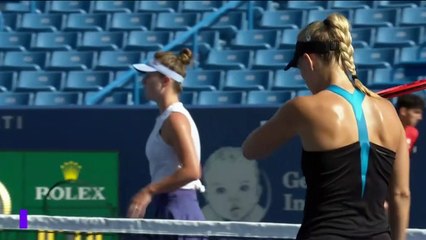 Cincinnati - Svitolina sortie par Kerber