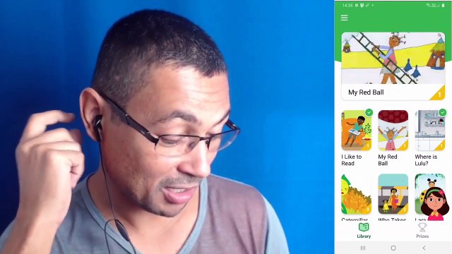 Read Along App para incentivar a leitura de crianças e bom para aprender inglês
