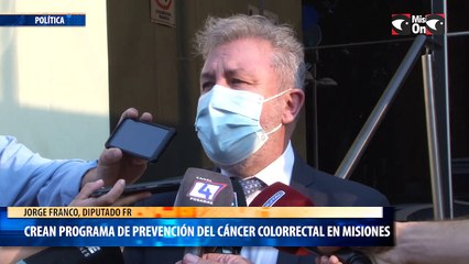 Crean programa de prevención del cáncer colorrectal en Misiones