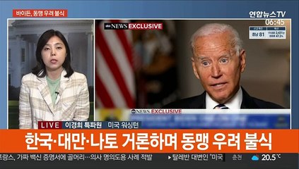 바이든 "한국, 아프간과 근본 차이…침략 시 美 대응"