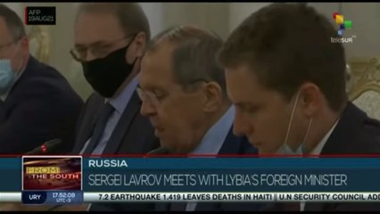 Foreign Minister of Russia meets with his Libyan counterpart
