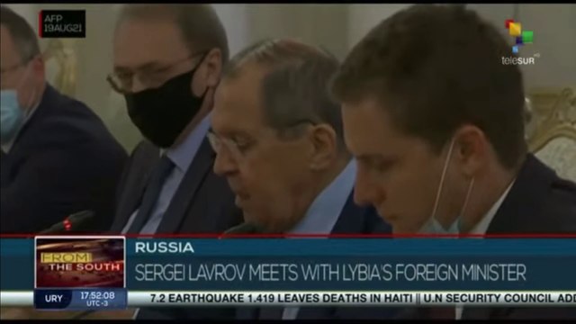 Foreign Minister of Russia meets with his Libyan counterpart