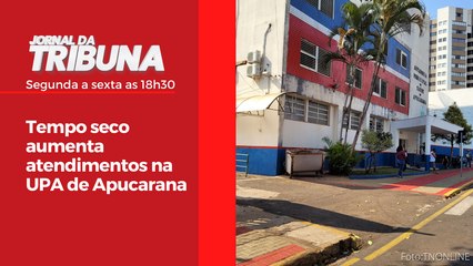 Tempo seco aumenta atendimentos na UPA de Apucarana