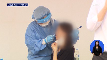 오늘 신규 확진자 2천 명 밑돌 듯…거리두기 '최대 4주' 연장 무게
