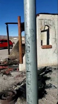 Inmigrantes ilegales incendian paraderos rurales en Colchane