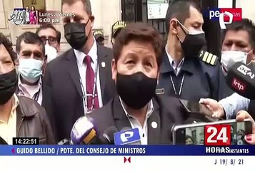 Premier Guido Bellido: "Necesitamos un canciller dialogante"