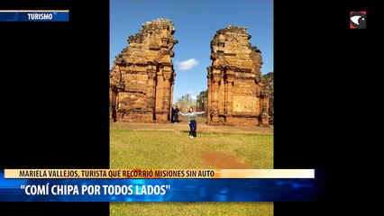 "Comí chipa por todos lados"