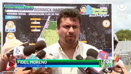 Alcaldía de Managua supervisa los avances de Villa Flor de Pino en el D-VI