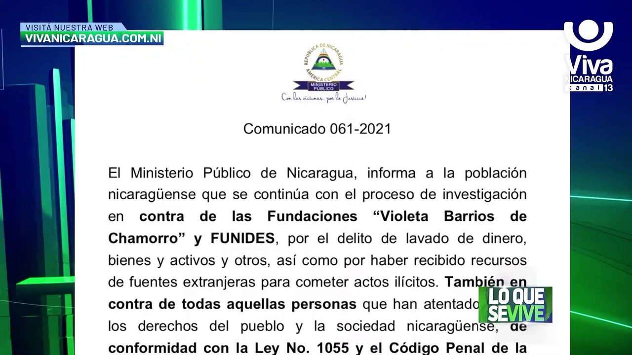 Ministerio Público prosigue investigando a fundaciones por actos fraudulentos