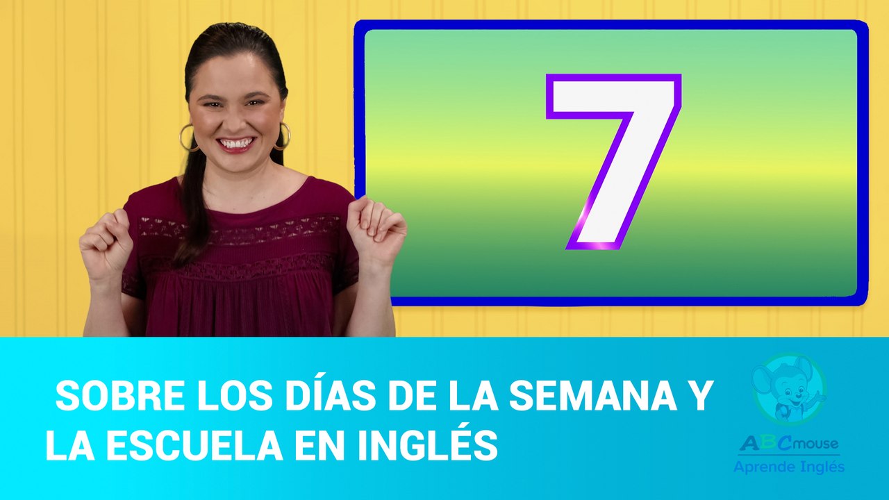 ABC Mouse Capítulo 2: Aprende sobre los días de la semana y la escuela en inglés - Jueves 19 Agosto 2021