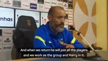 Nuno confirms Kane will join main Spurs training group