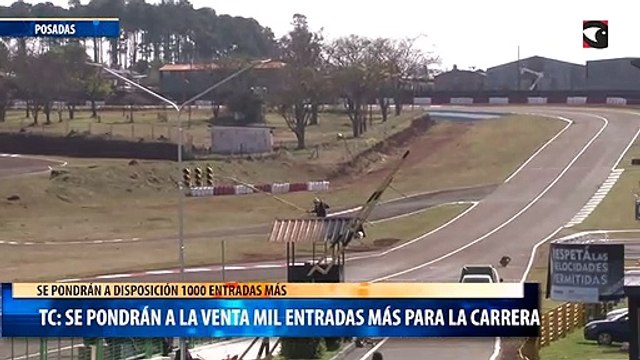 Turismo Carretera en Posadas se pondrán a la venta mil entradas más para la carrera