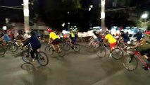 Ciclistas fazem manifestação e pedem mais segurança no trânsito de BH