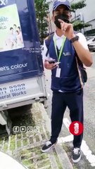 BADGE UNCLE CAUGHT FOR SMOKING IN ORCHARD DEMANDS FOR BADGE