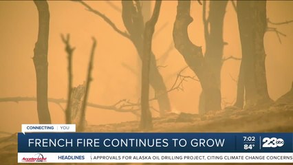 French fire evacuation update