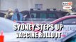 Sydney steps up vaccine rollout as Australia's Covid-19 cases at daily high