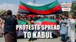 Taliban urge Afghan unity as protests spread to Kabul