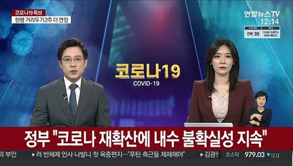 정부 "코로나 재확산에 내수 불확실성 지속"
