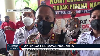 Polrestabes Semartang Ungkap Pemilik Tanaman Ganja