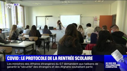 Rentrée scolaire: quel sera le protocole sanitaire dans les écoles ?