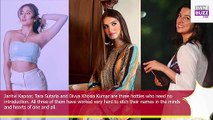 Janhvi Kapoor, Tara Sutaria and Divya Khosla Kumar are here to stab your hearts, see viral pics