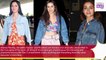 Love the modern-day short-length denim jackets Ananya , Shraddha and Alia are your vogue queens
