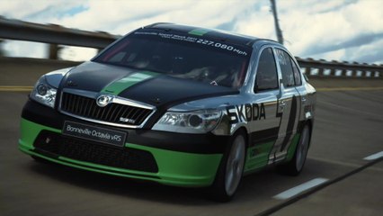 227.080mph - ŠKODA celebrates the 10th anniversary of its historic Land Speed Record run