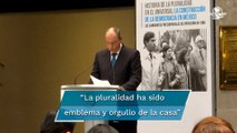 Presentan libro sobre la historia de la pluralidad en EL UNIVERSAL