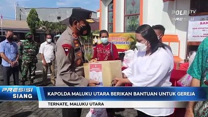 12 Gereja di Ternate Dapat Bantuan Sosial dari Polda Maluku Utara
