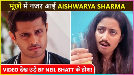 Aishwarya Sharma's Mustache Video Puts Neil Bhatt In Shock