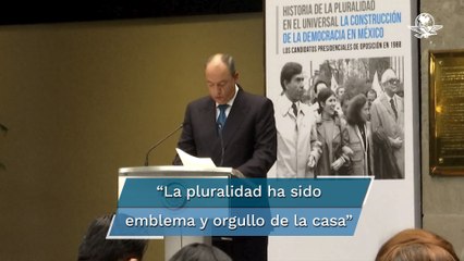 Presentan libro sobre la historia de la pluralidad en EL UNIVERSAL