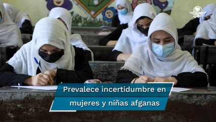 Futuro incierto para niñas y mujeres afganas