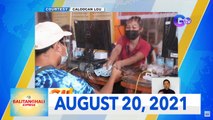 Balitanghali Express: August 20, 2021 [HD]