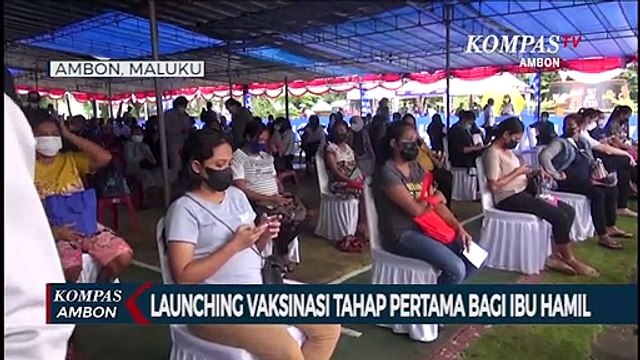 Launching Vaksinasi Tahap Pertama Bagi Ibu Hamil