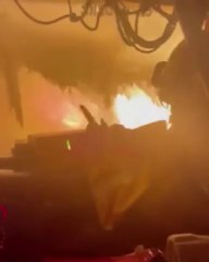 Les pompiers du Var affrontent les feu et tentent de trouver la route avec difficulté