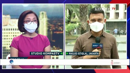 Masjid Istiqlal Gelar Sholat Jumat Perdana di Masa PPKM Level 4