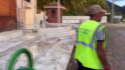 Bozkurt'ta toprak altında kalan şehitlik, yeniden gün yüzüne çıkarıldı