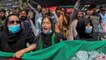 Afghans stage protest against Taliban, hoist national flag