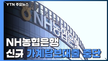 NH농협은행, 11월 말까지 신규 가계 담보대출 전면 중단 / YTN