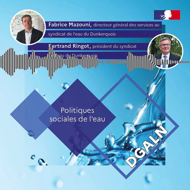 Politiques sociales de l'eau expliquées par Fabrice Mazouni et Bertrand Ringot