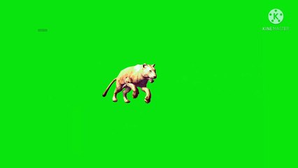 How to maker green scene lion  cartoon video editing
