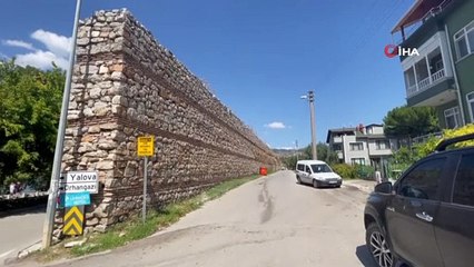 İznik'te 2 bin yıllık surlara işlenmiş kitabenin sırrı çözüldü