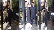 Deepika Padukone Makes A Stylish Appearance In The City; Actress Look Chic In Black | SpotboyE