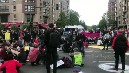 Ambientalistas protestam na Alemanha