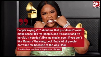 Lizzo Breaks Down over Fat Phobic And Racism Abuse