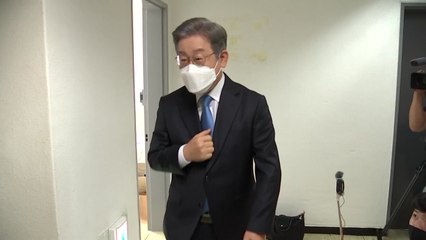 이재명, 이천 화재 당시 '먹방' 논란에 "최선 다했다" / YTN