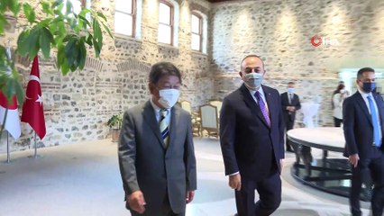 Dışişleri Bakanı Çavuşoğlu, Japon mevkidaşı Motegi İle görüştü