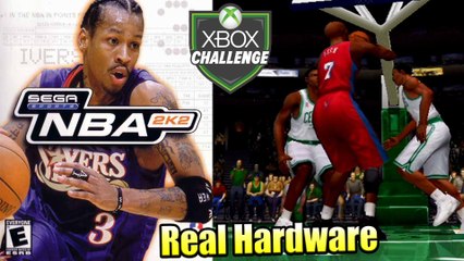 NBA 2K2 — Xbox OG Gameplay HD  — Real Hardware {Component}